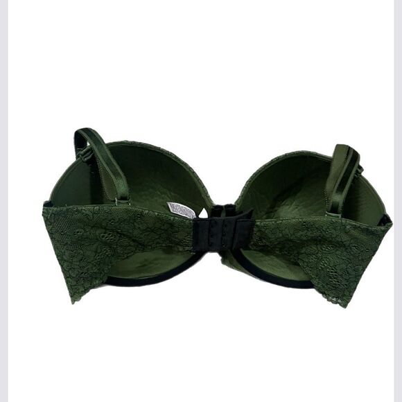 Victorias Secret Dream Angels Multi-way lightly padded green lace trim bra 32DDD - Picture 4 of 5